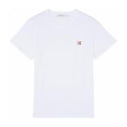 Maison Kitsuné T-Shirts White, Herr