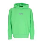 Disclaimer Stor Logo Lättvikts Hoodie Lime/Lila Green, Herr