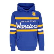 Mitchell & Ness NBA Head Coach Hoodie Original Team Colors Blue, Herr