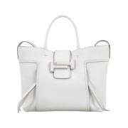 Tod's Double T Shoppingväska - Vit White, Dam