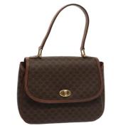 Celine Vintage Pre-owned Laeder handvskor Brown, Dam