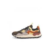 Flower Mountain Mesh & Suede Sports Sneaker Multicolor, Herr