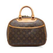 Louis Vuitton Vintage Pre-owned Canvas handvskor Brown, Dam