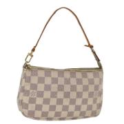 Louis Vuitton Vintage Pre-owned Canvas louis-vuitton-vskor White, Dam