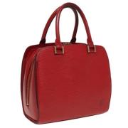 Louis Vuitton Vintage Pre-owned Laeder handvskor Red, Dam