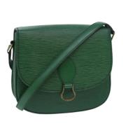 Louis Vuitton Vintage Pre-owned Laeder louis-vuitton-vskor Green, Dam