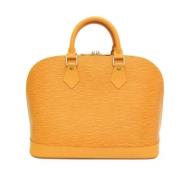 Louis Vuitton Vintage Pre-owned Laeder louis-vuitton-vskor Yellow, Dam