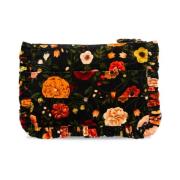 La DoubleJ Sammet Dragkedja Pouch Multicolor, Dam