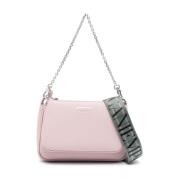 Emporio Armani Rosa Väska med Avtagbar Pouch Pink, Dam