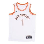 Nike City Edition Basketball Tank Top White, Herr