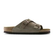 Birkenstock Taupe Zurich Sandaler Beige, Herr