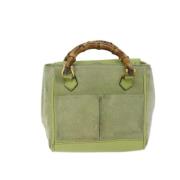 Gucci Vintage Pre-owned Mocka gucci-vskor Green, Dam