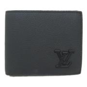 Louis Vuitton Vintage Pre-owned Laeder plnbcker Black, Dam