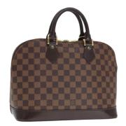 Louis Vuitton Vintage Pre-owned Canvas louis-vuitton-vskor Brown, Dam