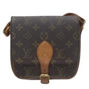 Louis Vuitton Vintage Pre-owned Canvas louis-vuitton-vskor Brown, Dam