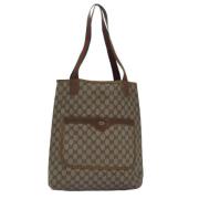 Gucci Vintage Pre-owned Laeder totevskor Beige, Dam