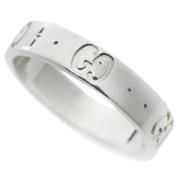 Gucci Vintage Pre-owned Metall ringar White, Dam