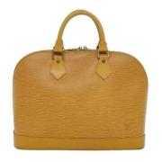 Louis Vuitton Vintage Pre-owned Laeder louis-vuitton-vskor Yellow, Dam