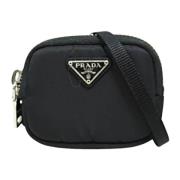 Prada Vintage Pre-owned Nylon prada-vskor Black, Dam