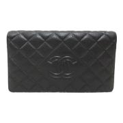 Chanel Vintage Pre-owned Tyg plnbcker Black, Dam