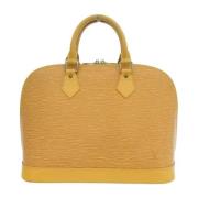 Louis Vuitton Vintage Pre-owned Laeder handvskor Yellow, Dam