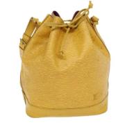 Louis Vuitton Vintage Pre-owned Laeder louis-vuitton-vskor Yellow, Dam