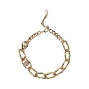 Twinset Kedja Choker Halsband Yellow, Dam