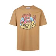 Iceberg Björntryck T-shirt Brown, Herr