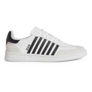 Dsquared2 Vintage Läder Sneakers White, Herr