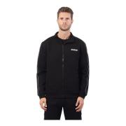 Guess Herr Hög Hals Dragkedja Fleece Black, Herr