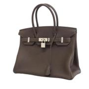 Hermès Vintage Pre-owned Laeder handvskor Brown, Dam