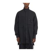 Y-3 Oversized Skjorta Black, Herr