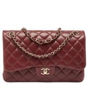 Chanel Vintage Pre-owned Laeder chanel-vskor Red, Dam