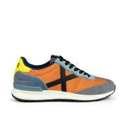 Munich Retro Dynamo Sneaker Orange Multicolor, Herr