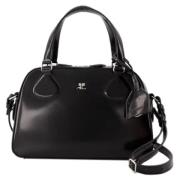 Courrèges Laeder handvskor Black, Dam