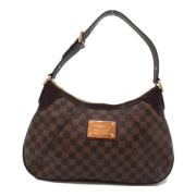 Louis Vuitton Vintage Pre-owned Canvas louis-vuitton-vskor Brown, Dam