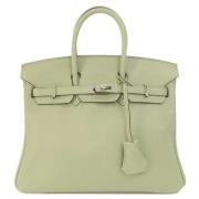 Hermès Vintage Pre-owned Laeder handvskor Green, Dam