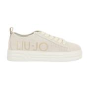 Liu Jo Casual Sneaker Skor för vardagsbruk Beige, Dam