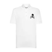 Philipp Plein Klassisk Polo Skjorta i Olika Färger White, Herr