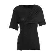 Unravel Project Jersey T-shirt Black, Dam