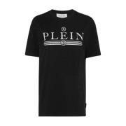 Philipp Plein Grafisk T-shirt Black, Dam