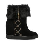 Blumarine Stiliga Ankelboots 5361A Black, Dam