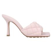 Bottega Veneta Laeder mules Pink, Dam