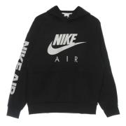 Nike Air Basketball Pullover Hoodie Svart Black, Herr