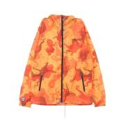 Octopus Camo Orange Windbreaker Jacka Orange, Herr