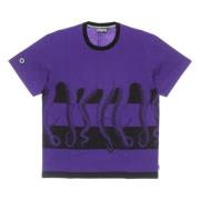 Octopus Lila Fullback Tee Herr T-shirt Purple, Herr