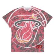 Mitchell & Ness Miami Heat NBA Tee Hardwood Classics Multicolor, Herr