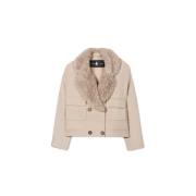 Luisa Cerano Dubbel Cabanjacka Beige, Dam