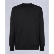 Moose Knuckles Svart Guld Crewneck Tröja Black, Herr