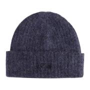 MC2 Saint Barth Blå Navy Beanie med St. Barth Broderi Blue, Herr